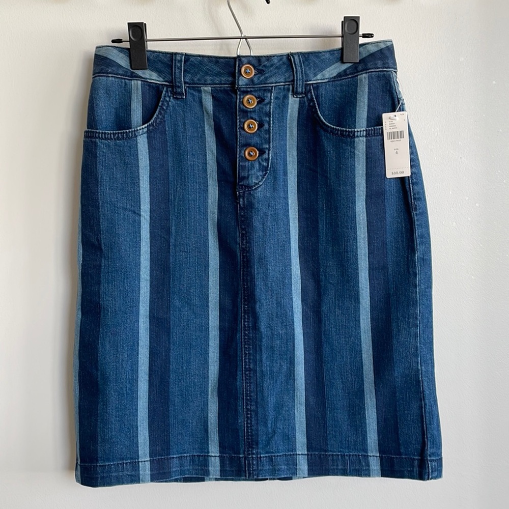 New with Tags - Maeve by Anthropologie Denim Skirt - Women’s size 4